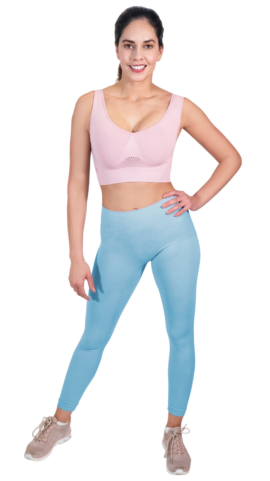 Bra + Leggings Duo Bundle — Seamless Comfort & Shaping Fit (S–XL)