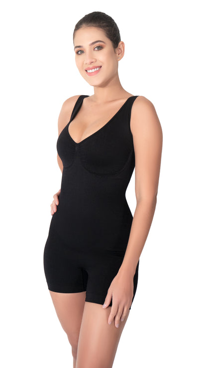 Full-Body Sculpt by I LOVE SHAPE USA – 360° Compression Thong Shaper (S–2XL)