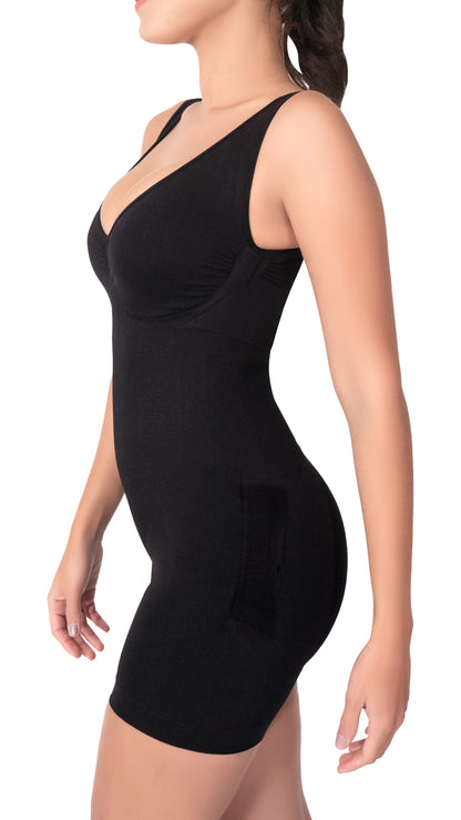 Full-Body Sculpt by I LOVE SHAPE USA – 360° Compression Thong Shaper (S–2XL)