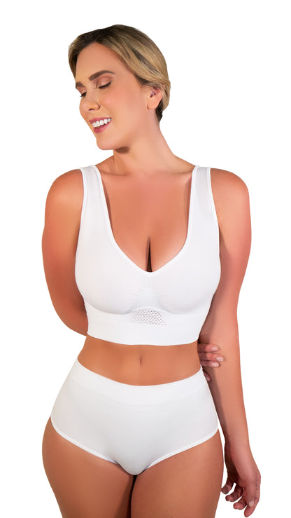 Bra + Leggings Duo Bundle — Seamless Comfort & Shaping Fit (S–XL)