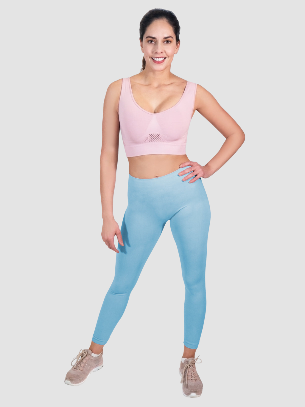 Curve-Defining Sculpt Leggings by I LOVE SHAPE USA – Seamless Compression & Breathable Fit (S–XL)