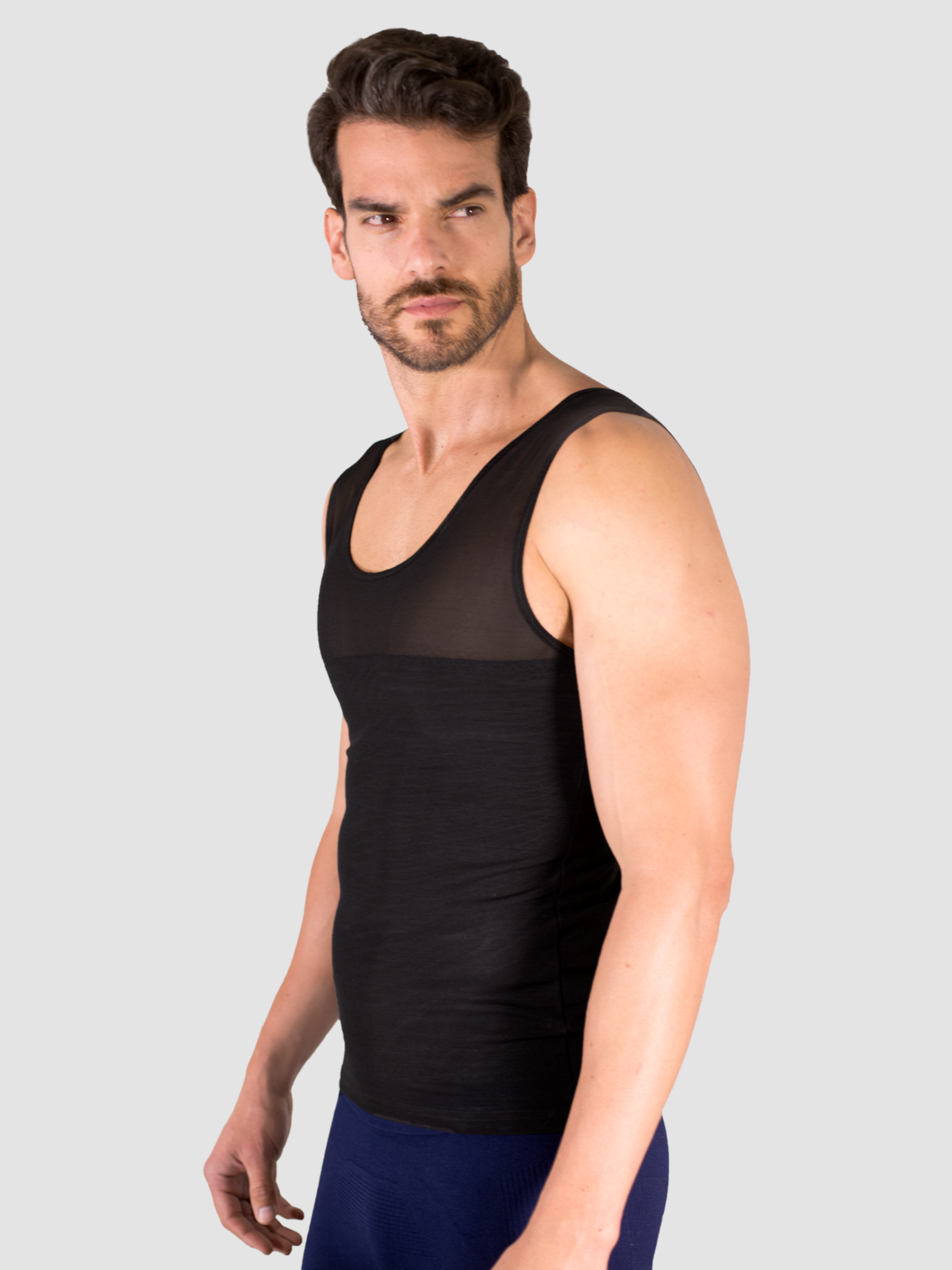 Sculpting Powernet Tank by I LOVE SHAPE USA – Core Support & Posture Control (S–3XL)