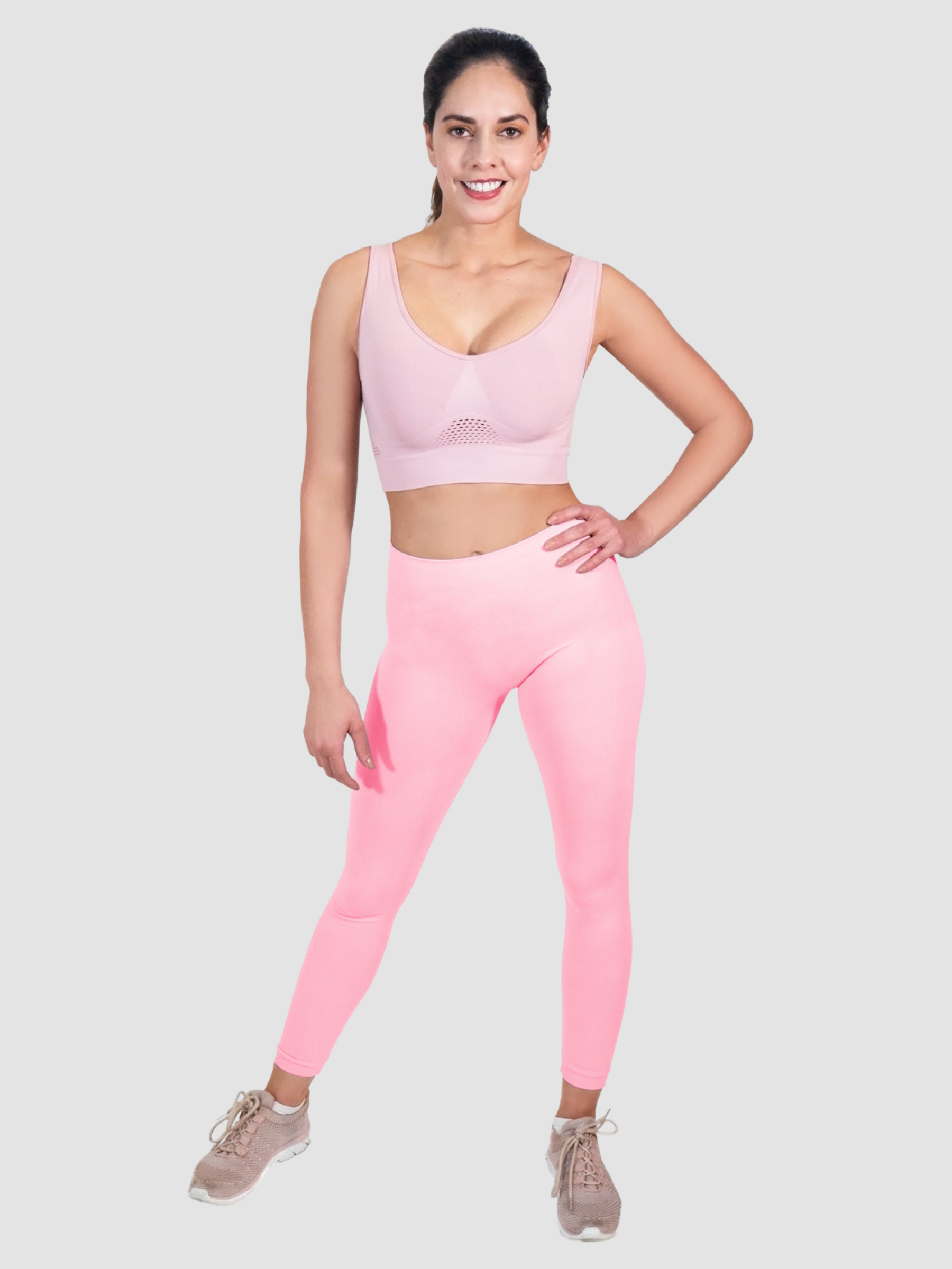 Curve-Defining Sculpt Leggings by I LOVE SHAPE USA – Seamless Compression & Breathable Fit (S–XL)