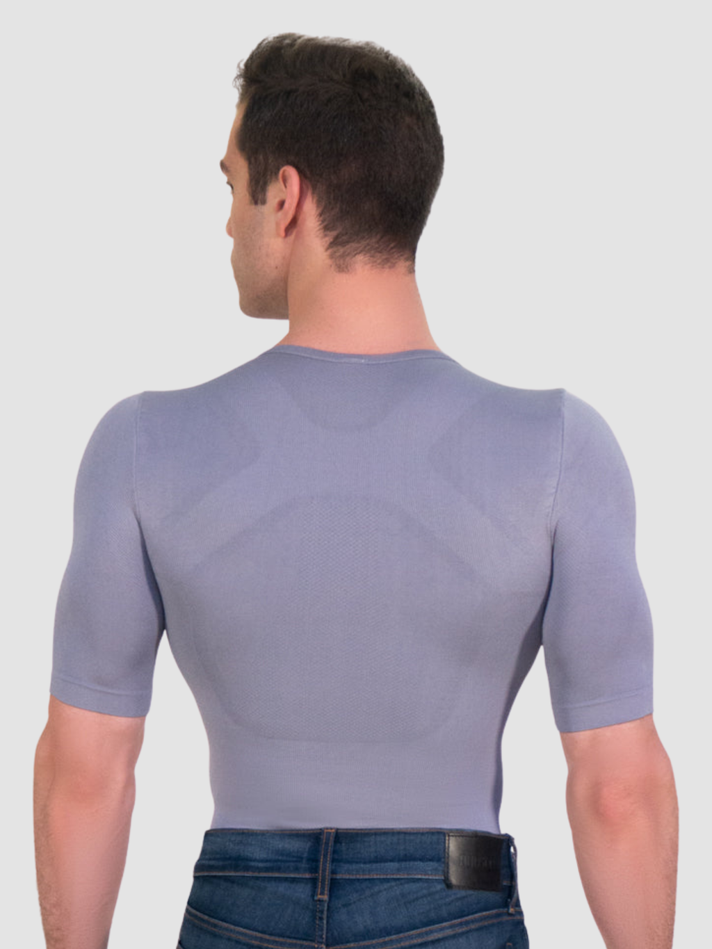 Sculpting Shapewear T-Shirt by I LOVE SHAPE USA – X-Back Support & Compression (S–XL)